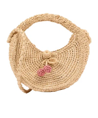 Bonpoint Loulou Floral-appliqué Shoulder Bag In Neutral