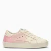 BONPOINT LOW STRAWBERRY LEATHER TRAINER