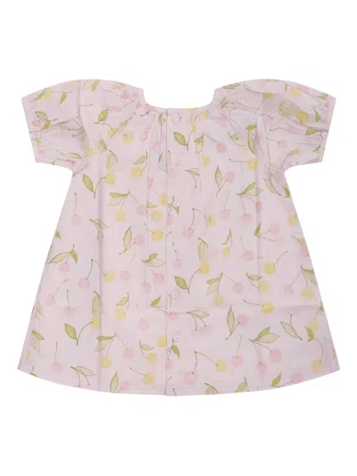 Bonpoint Babies' Luce Printed Cotton Dress In Pink