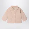 Bonpoint Lorelei Light Pink Quilted Jacket