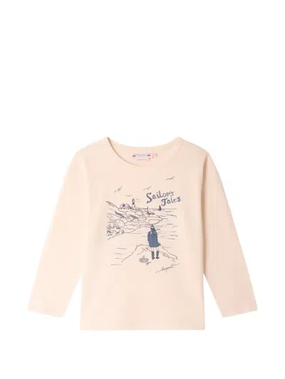 Bonpoint Kids' Magali Long-sleeved T-shirt In Multi