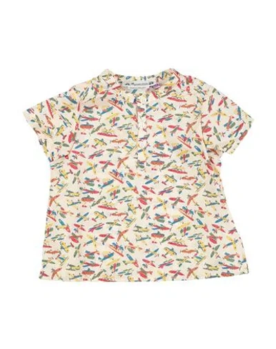 Bonpoint Babies'  Man Shirt Beige Size 12 Cotton