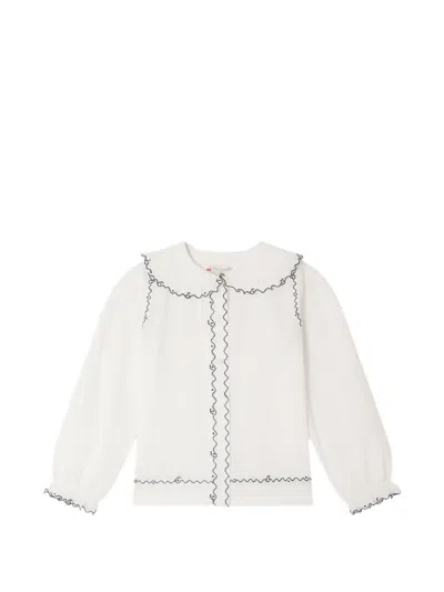 Bonpoint Kids' Maneke Shirt In White
