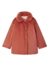 Bonpoint Manteau Doogie Coat In Red
