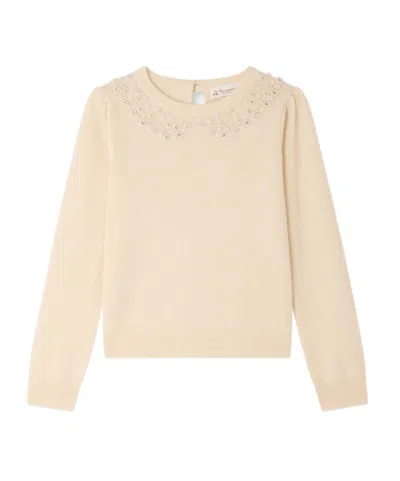 Bonpoint Maonie Sweater In Neutral