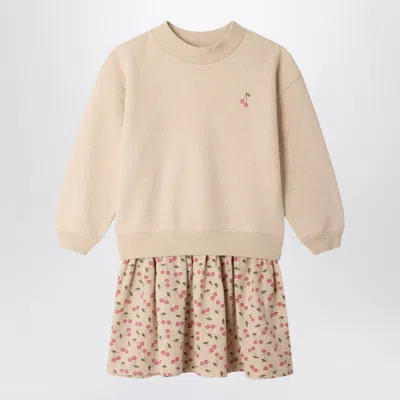 Bonpoint Mareva Girls' Cotton Dress In Multicolor