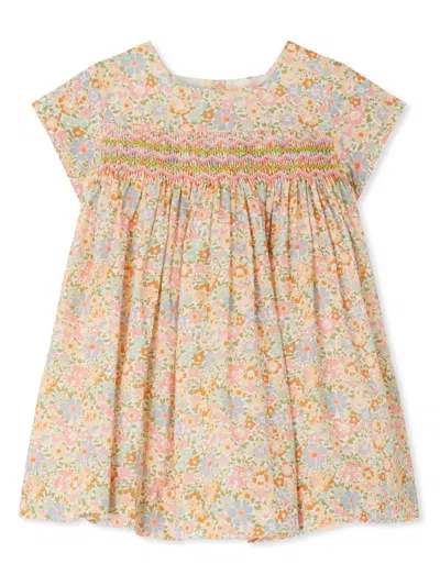 Bonpoint Babies' Maruska Dress In Fl Rose Th