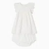 Bonpoint Lulu Broderie-anglaise Sleeveless Dress In White