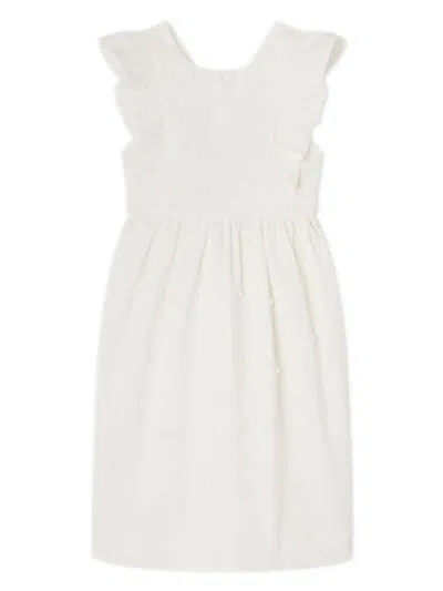 BONPOINT MILK WHITE FRIDA DRESS