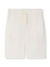 Bonpoint Syl Drawstring Bermuda Shorts In White
