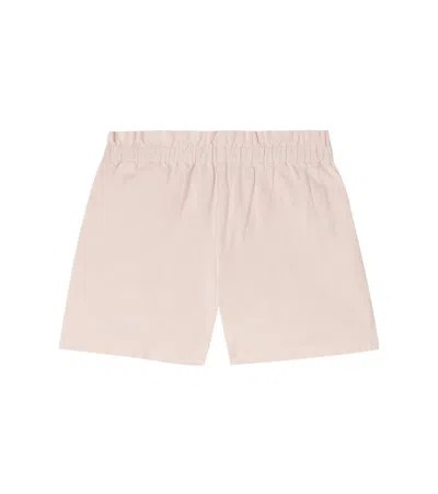 Bonpoint Kids' Milly Denim Shorts In Neutral