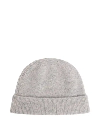 Bonpoint Mini Cashmere Hat For Boys In Grey