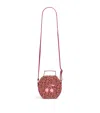Bonpoint Mini Jadore Satchel Bag In Red