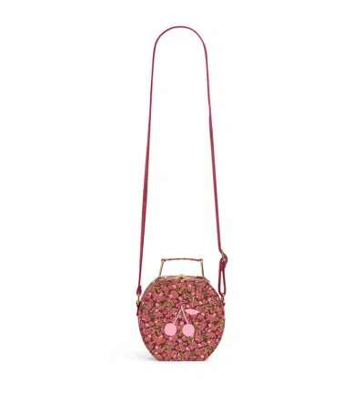 Bonpoint Kids' Mini Jadore Satchel Bag In Red