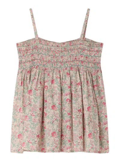 Bonpoint Mini Organic Cotton Top For Girls In Pink