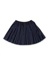 Bonpoint Beryl Pleated Skirt In Marine