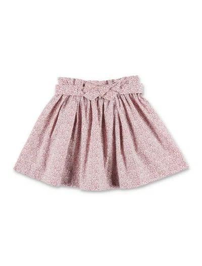 Bonpoint Kids' Mini Skirt In Rubis