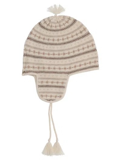 Bonpoint Mini Tinna Beanie For Baby In White