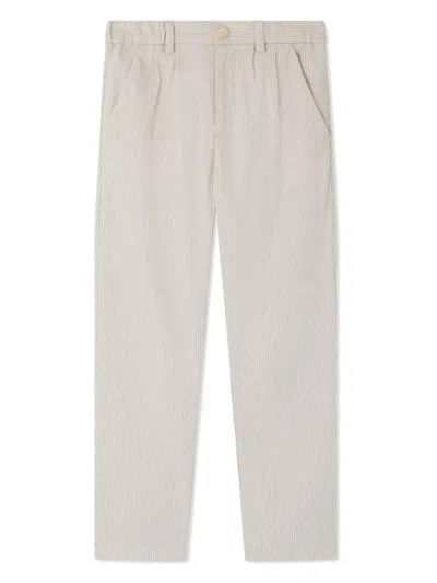 Bonpoint Mini Trendy Trousers For Girls In Grey