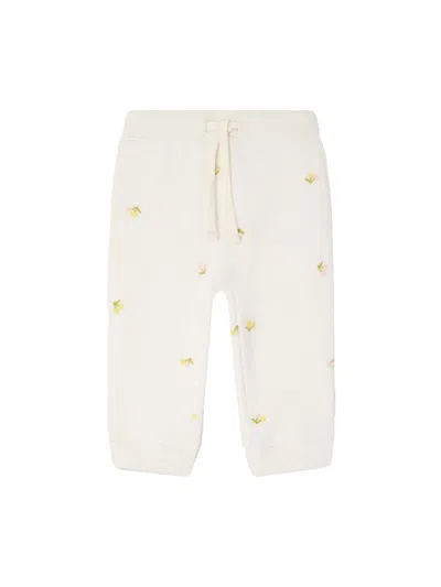 Bonpoint Mini Unisex Trousers For Baby In Powder