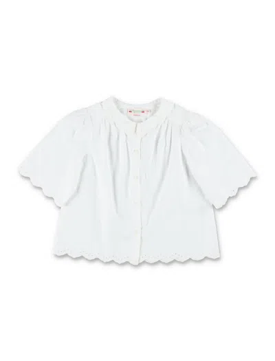 Bonpoint Mini Vintage Charm Blouse In White