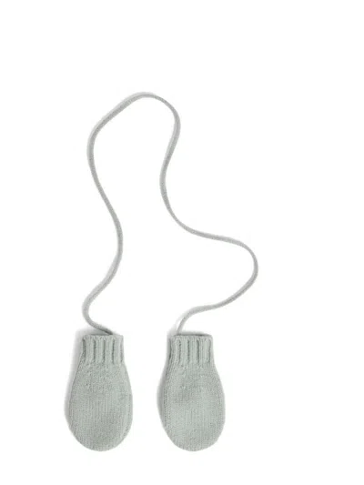 Bonpoint Mini Wool Gloves For Baby In Blue