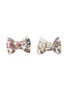 Bonpoint Miniclic Hair Clips (set Of Two) In Neutrals