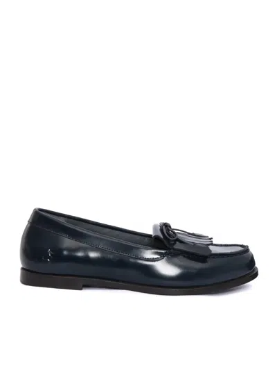 Bonpoint Moccasins "jazz" In Blue