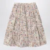 Bonpoint Multicoloured Lise Skirt In Corduroy In Multicolor