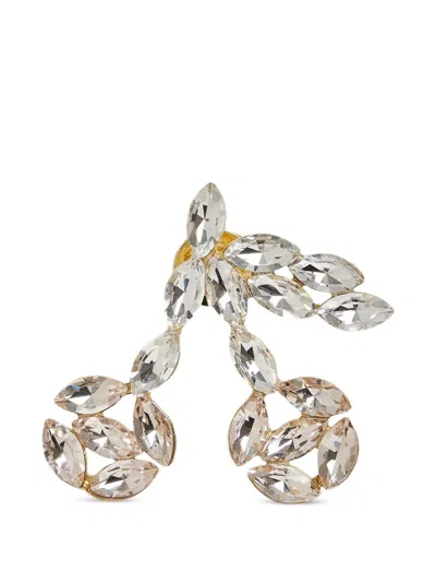 Bonpoint Kids' Munira Crystal-embellished Brooch In Gold
