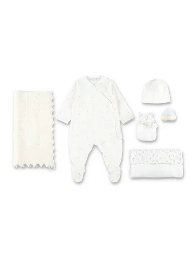 Bonpoint Babies'  Newborn Essentials Gift Set With Blanket And Pyjamas In White