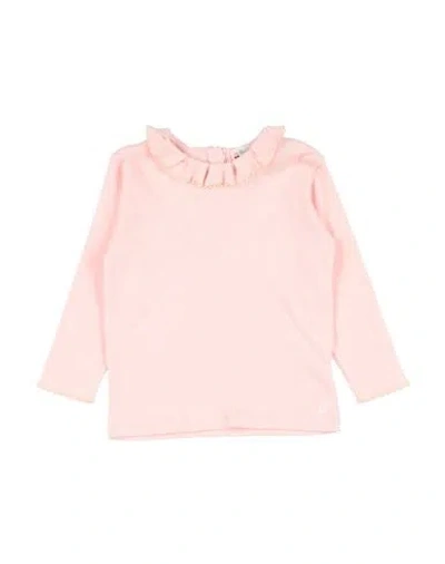 Bonpoint Babies'  Newborn Girl T-shirt Pink Size 3 Cotton