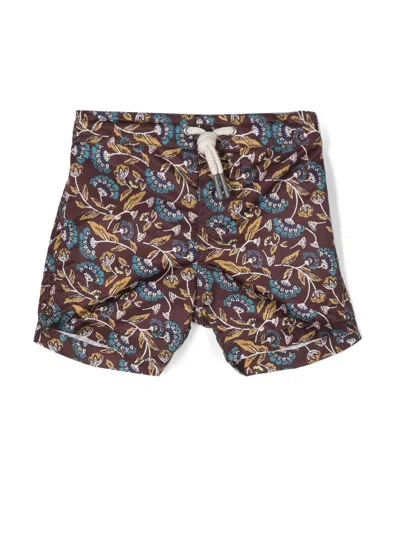 Bonpoint Babies' Niagara Swimwear Short In Brown