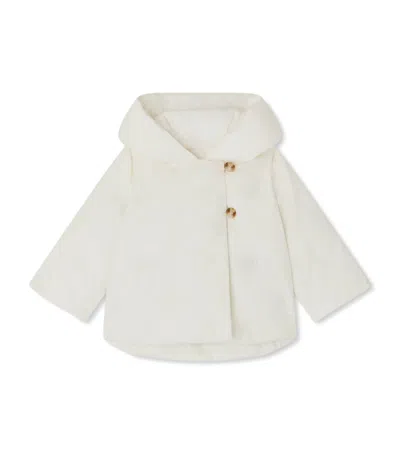 Bonpoint Kids' Organic Cotton Bonno Puffer Jacket In White