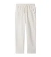 Bonpoint Drawstring Pocket Track Pants In Gray