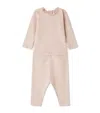 Bonpoint Organic Cotton Genna 2-piece Set In Pink