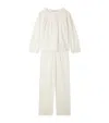 Bonpoint Jucie Button-front Pyjama Set In White