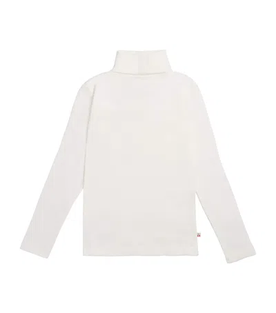 Bonpoint Kids' Organic Cotton Rollneck Sweater In Red