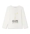Bonpoint Kid - Tidjane Paris Print T-shirt In White