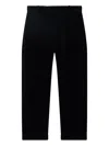 Bonpoint Organic-cotton Trousers In Black