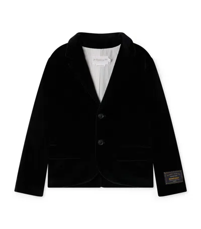 BONPOINT ORGANIC COTTON VELVET TEO BLAZER