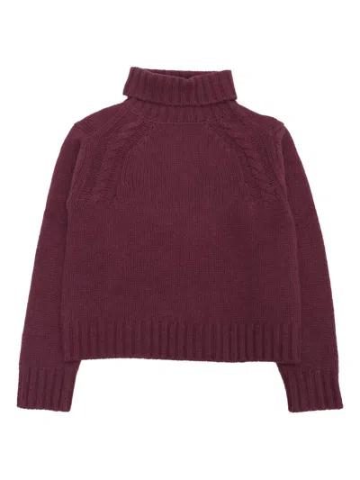 Bonpoint Pull Gesperance In Burgundy