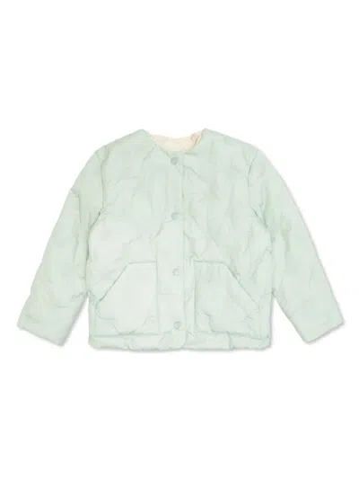 Bonpoint Kids' Padded Jacket In Green