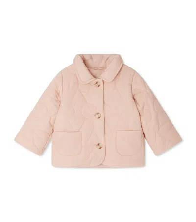 Bonpoint Kids' Padded Jacket In Pink