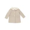 Bonpoint Padded Wool-blend Coat Kids In Neutral