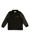 Bonpoint Panelled Bomber Jacket In Black