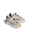 Bonpoint Panelled Suede Sneakers In Neutrals