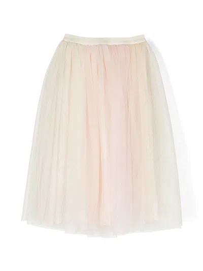 Bonpoint Kids' Panice Tulle Tutu Skirt In 中性色