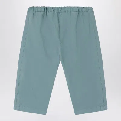 BONPOINT PANTS LÉO LIGHT BLUE IN COTTON