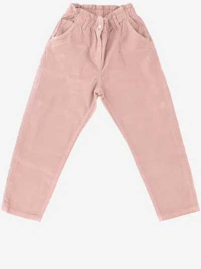 Bonpoint Kids' Corduroy Pants In Pink